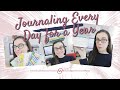 I Journaled Every Day for a Year • Journaling for a Year + Journaling Tips • Meredith E. Phillips