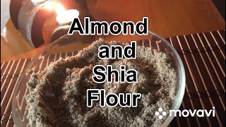 Gluten free flour Recipes (Almonds and Shia flour ) طحين اللوز و الشيا