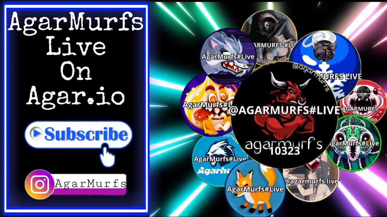 AGAR.IO LIVESTREAM ROAD TO 2K SUBS / call yourself @AGARMURFS