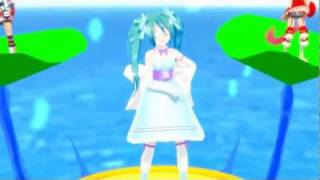 Mmd コトバトラボラ Sweet Miku, Sf-A2 Miki, Iroha Nekomura