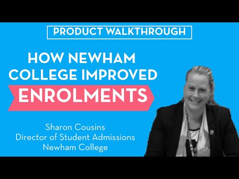 How Newham College increased its admissions using Purlos Convert