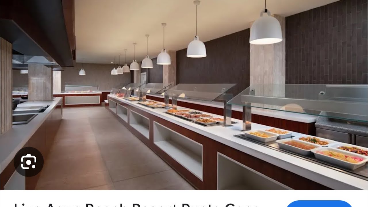 Live aqua Punta Cana lunch buffet