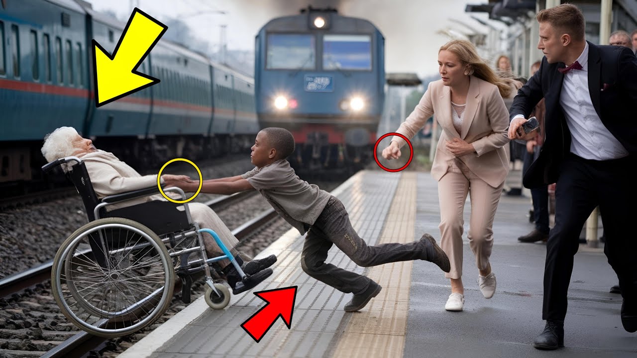 Black Boy Saves Millionaire's MOM, Next Day The Millionaire Brings ADOPTION PAPERS To His House