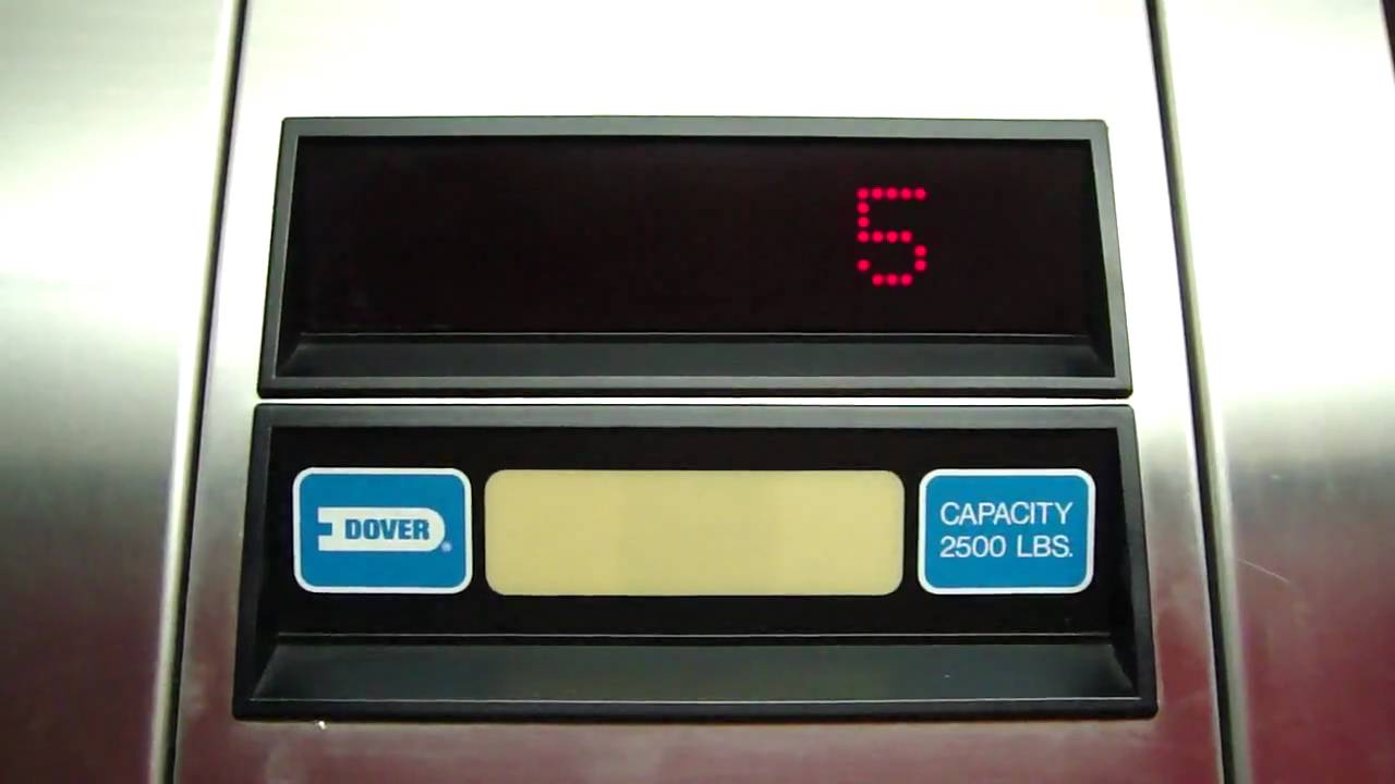 Dover Hydraulic elevator 2 Market Garage Roanoke VA July 2009 YouTube