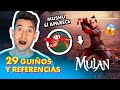 ENCONTRÉ a MUSHU en MULAN 2020 🐉㊙️ Guiños + Easter Eggs