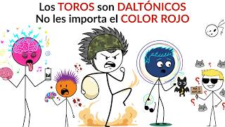 A los Toros No Les Importa el Color Rojo (Son Daltónicos)