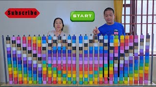 Family Game | Color Roll Puzzle Challenge, Who's Faster ☆ Level 11 screenshot 1