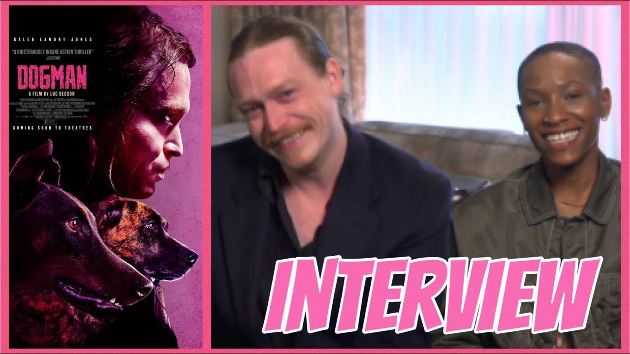 DogMan Interview - Caleb Landry Jones and Jojo T. Gibbs Talk Working With Canine Costars, Each Other