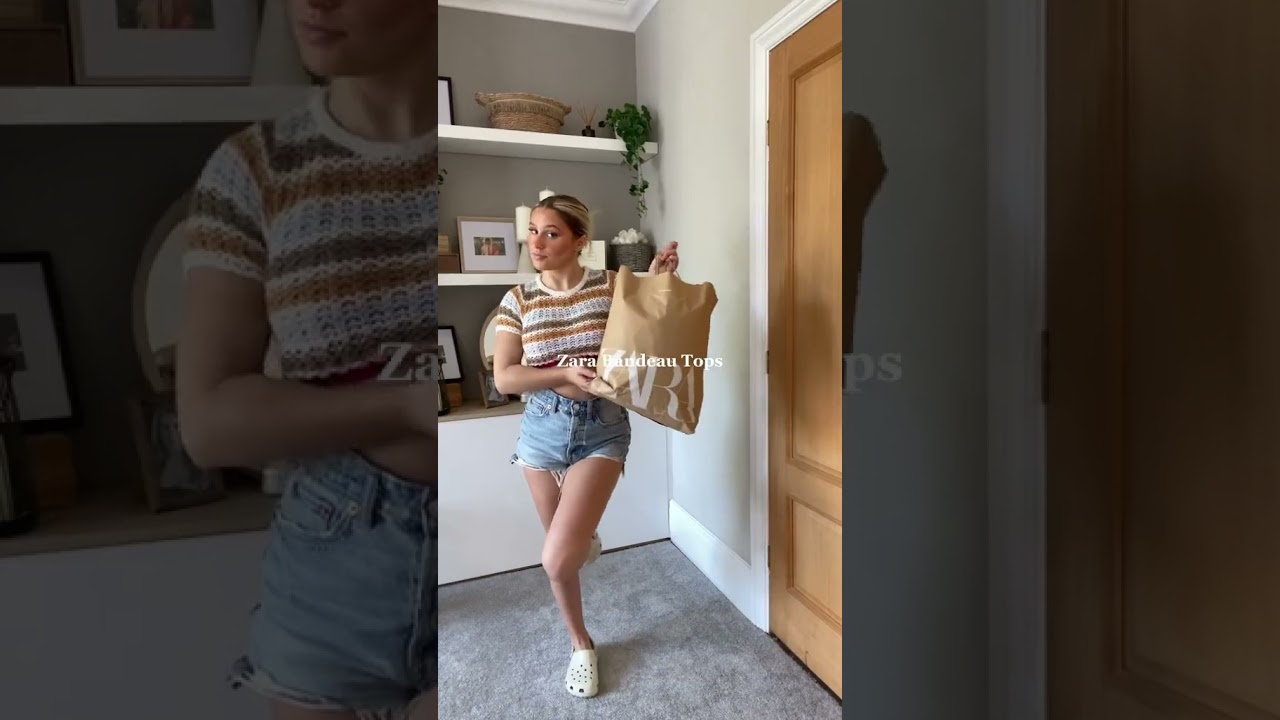 Zara bandeau tops 😍 Zara new  summer haul 