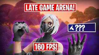 Late Game Arena 160 Fps Highlights Controller Fortnite Season 8