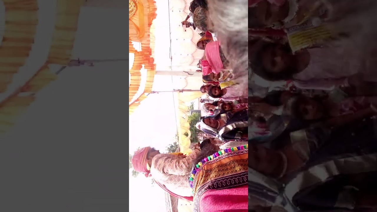 ઢીંગલી ઢીંગલા કરતા આદિવાસી લગ્ન માં રીતી રીવાજો 🏹💃