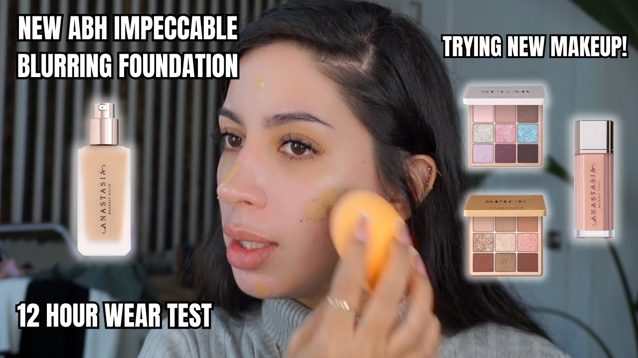 @AnastasiaBeverlyHills Impeccable Blurring Foundation Review + 12 Hour Wear Test