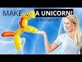 Unicorn Balloon Animal Step by Step - Learn How to Make a Unicorn Balloon Animal