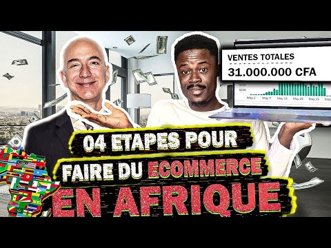 4 ÉTAPES POUR SE LANCER DANS LA VENTE EN LIGNE EN AFRIQUE !