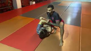 Triangle Mastercl Coach Drews Split Squat Reverse De La Riva Attack