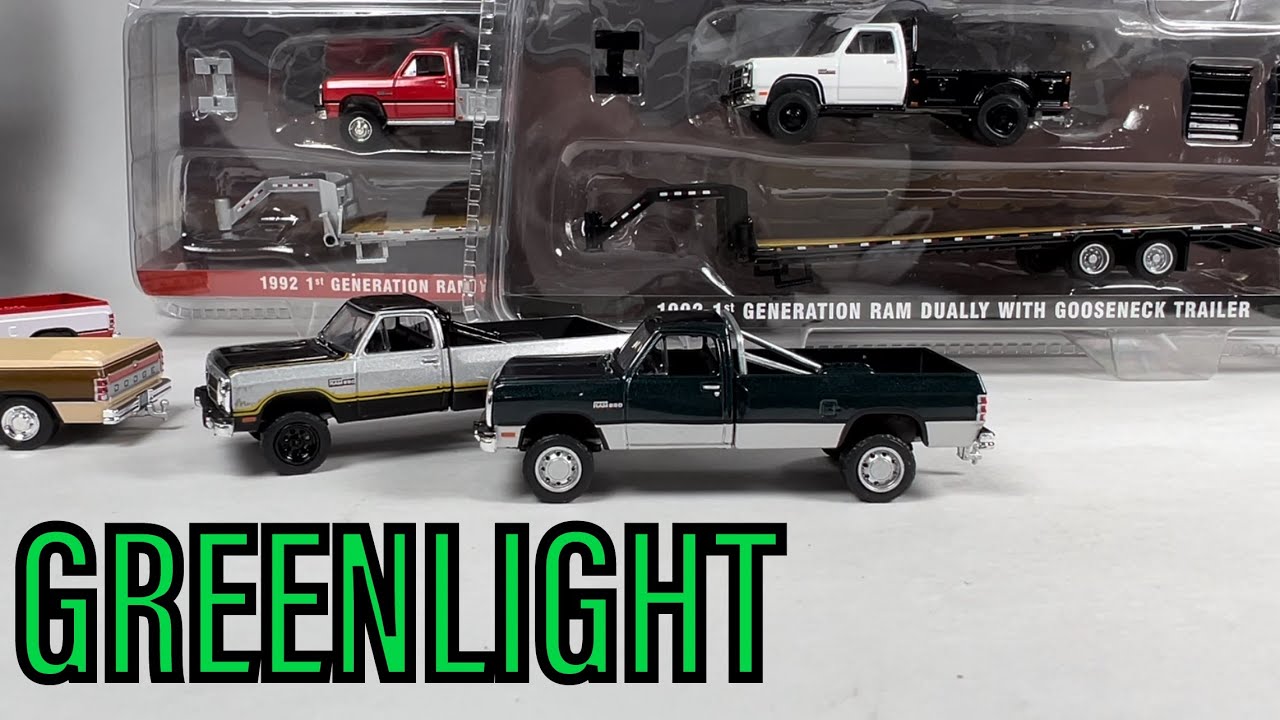 Outback Toys Exclusive Greenlight 1st Generation RAM - YouTube
