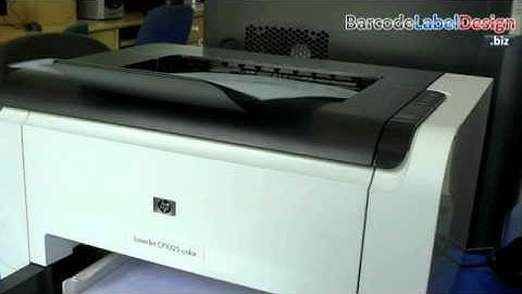 Understand the basic requirements of laser printer for printing barcode labels