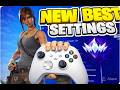 BEST Controller Settings &amp; Sensitivity For Fortnite Chapter 7! (XBOX/PS4/PS5/PC)