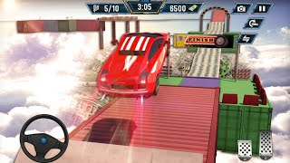Impossible Driving Test on Extreme Racing Tracks 2017 - Android Gameplay FHD screenshot 5