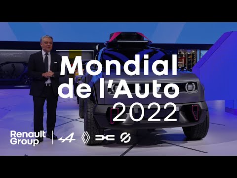Conférence Renault Group - Mondial de l'Auto 2022 - Lundi 17 octobre 2022, à 8h45 (CET)