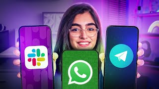 WhatsApp vs Telegram vs Slack | Which is the best? (Review)
