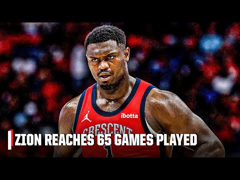 Zion Williamson reaches 65-game benchmark 👀 But how does this impact his contract? 🤔 | NBA on ESPN