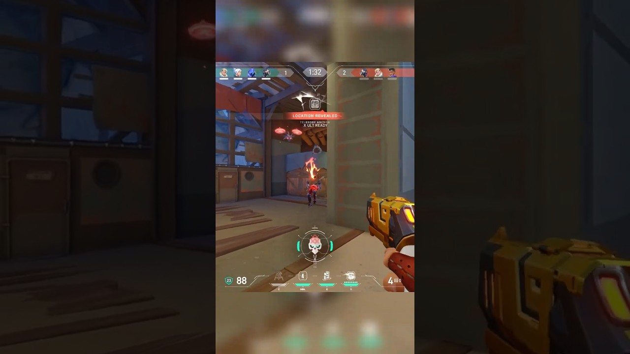 Прицел срабатывает с разной силой за 0,1 мс.