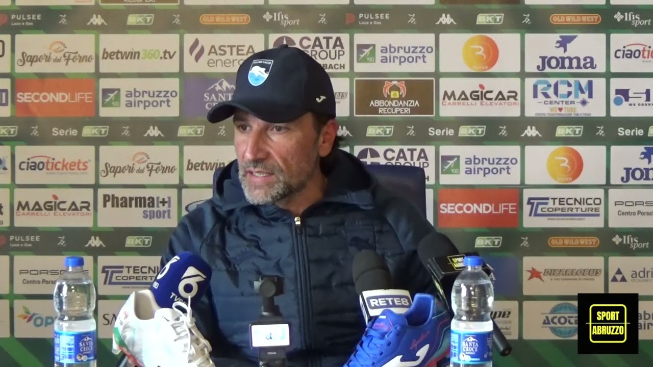 Verso Pescara-Modena, la conferenza di Gorgone (integrale) | Serie B