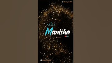 manisha naam ka status #shortvideo #status #viral #youtubeshorts #youtubeshorts #viralvideos