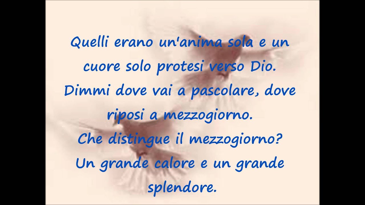 Lo sposo e la sposa - Sant'Agostino - YouTube