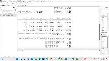 2-STEP GMM using IVREG2 command STATA