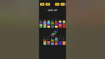 Soda Sort Puzzle Level 427 Walkthrough Solution Android/iOS