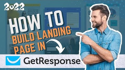 How to build Landing Page in GetResponse || Landing page tutorial 2022