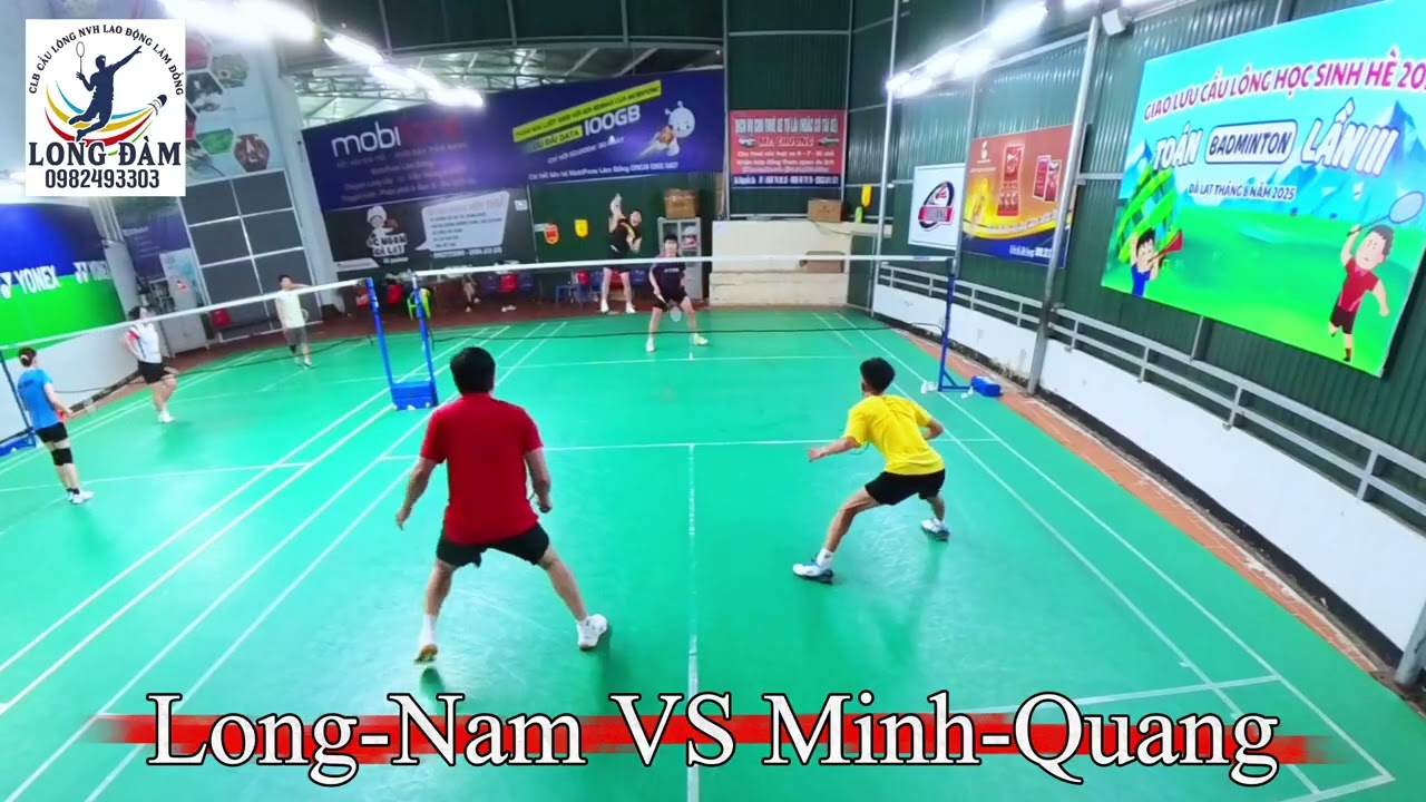 Full trận Long-Nam VS Minh-Quang