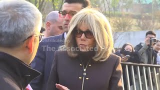 French First Lady Brigitte Macron visits panda reserve in southwest China