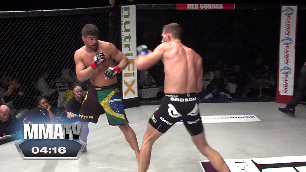 BCMMA#14 - Charles Andrade Vs Luke Barnatt - Professional 185lbs Middleweight Contest