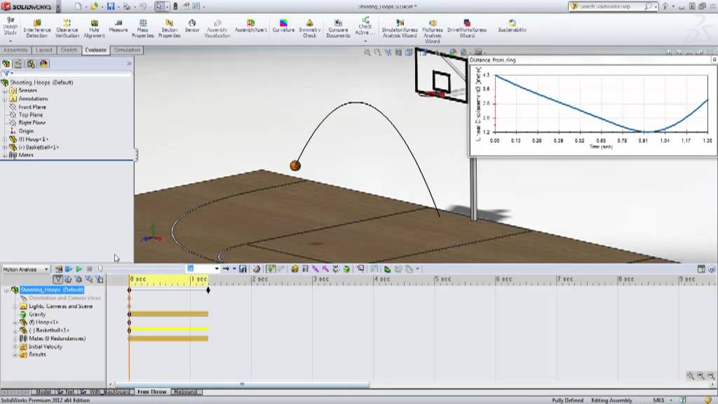 Simulation Motion Optimization Solidworks Anglais