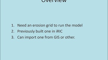 Meander Migration Modeling – JP iRIC Video Tutorial #7 Importing an erosion grid