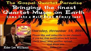 11 19 20 Gospel Quartet Paradise Down Memory Lane