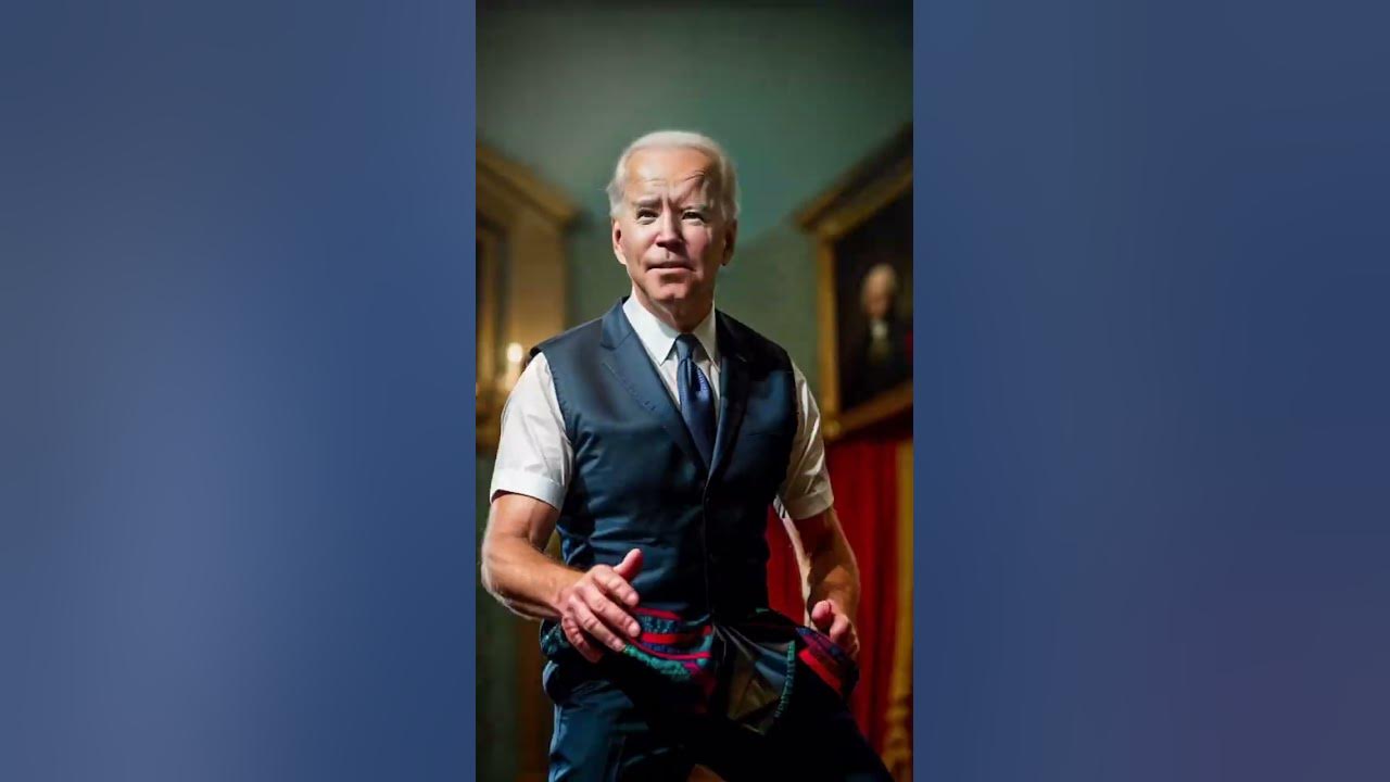 1 Mad Dance of the Presidents (ai) Joe Biden 🤣😂😎✅ #stopworking #joebiden #donaldtrump #funny #usa