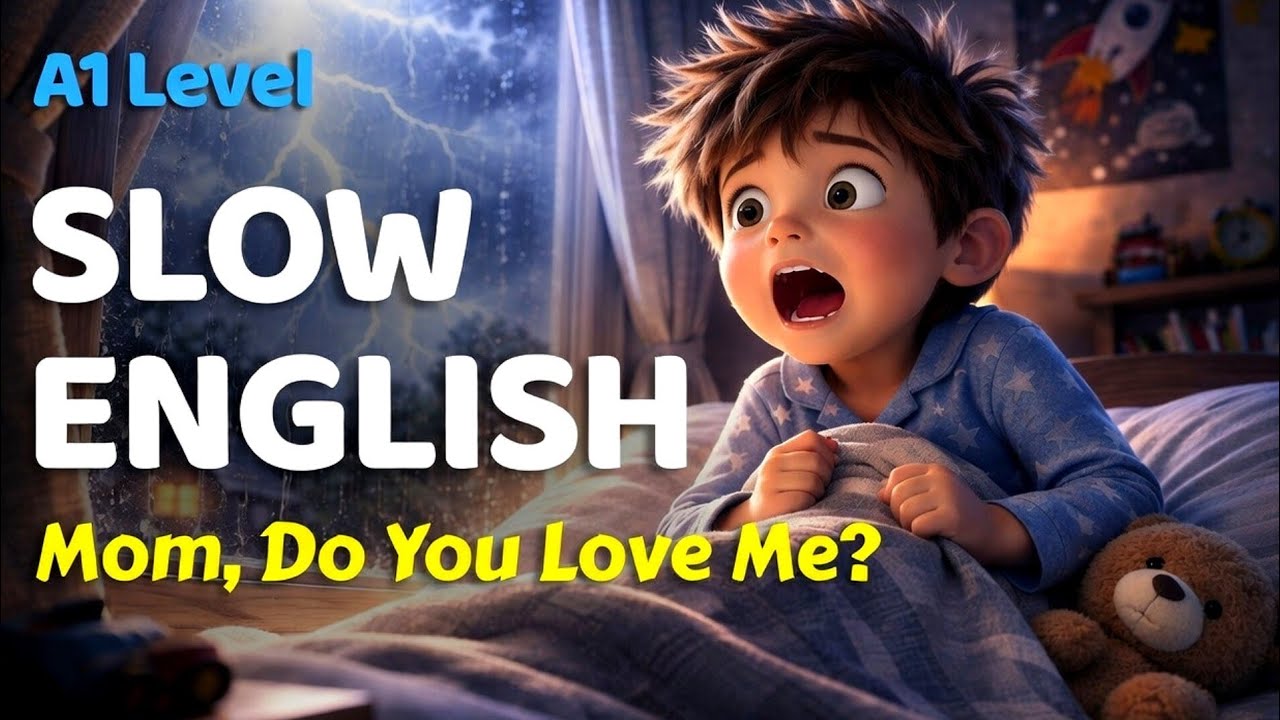 Mom, Do you love me? | English Listening Practice for Beginners (A1 Level)