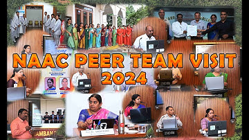 NAAC PEER TEAM VISIT FULL Video