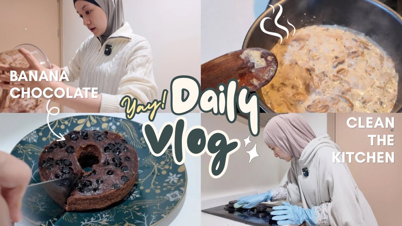 Daily Vlog 2 | helicopters for independence day?, cooking & baking (newbie), clean the kitchen