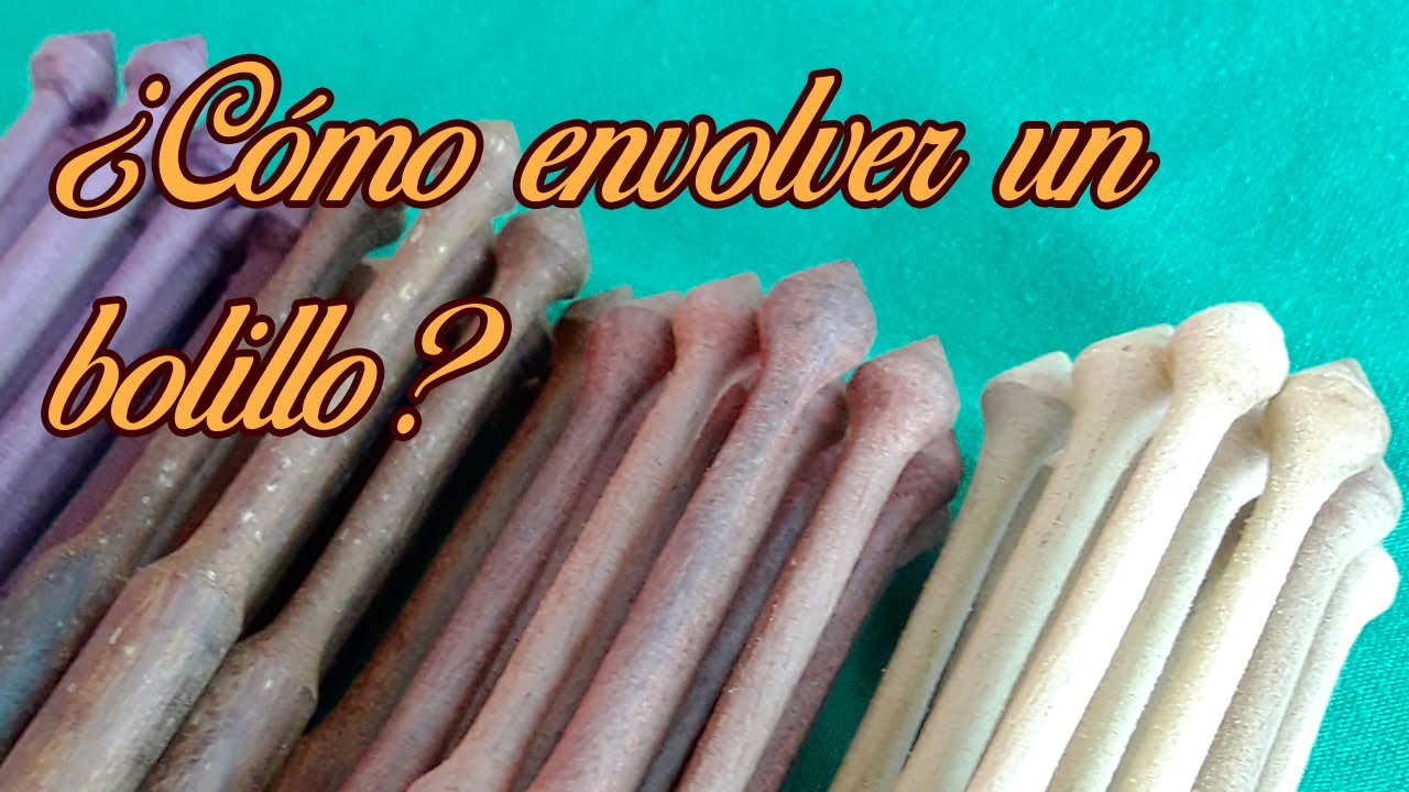 Vídeo #2 Como Envolver un Bolillo con Hilo de Madeja / Mundillo Tradicional
