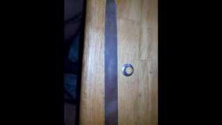 How to make a two sided coin ring at home