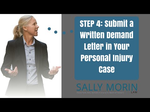 submit-a-written-demand-letter-to-negotiate-a-settlement-in-your-personal-injury-case