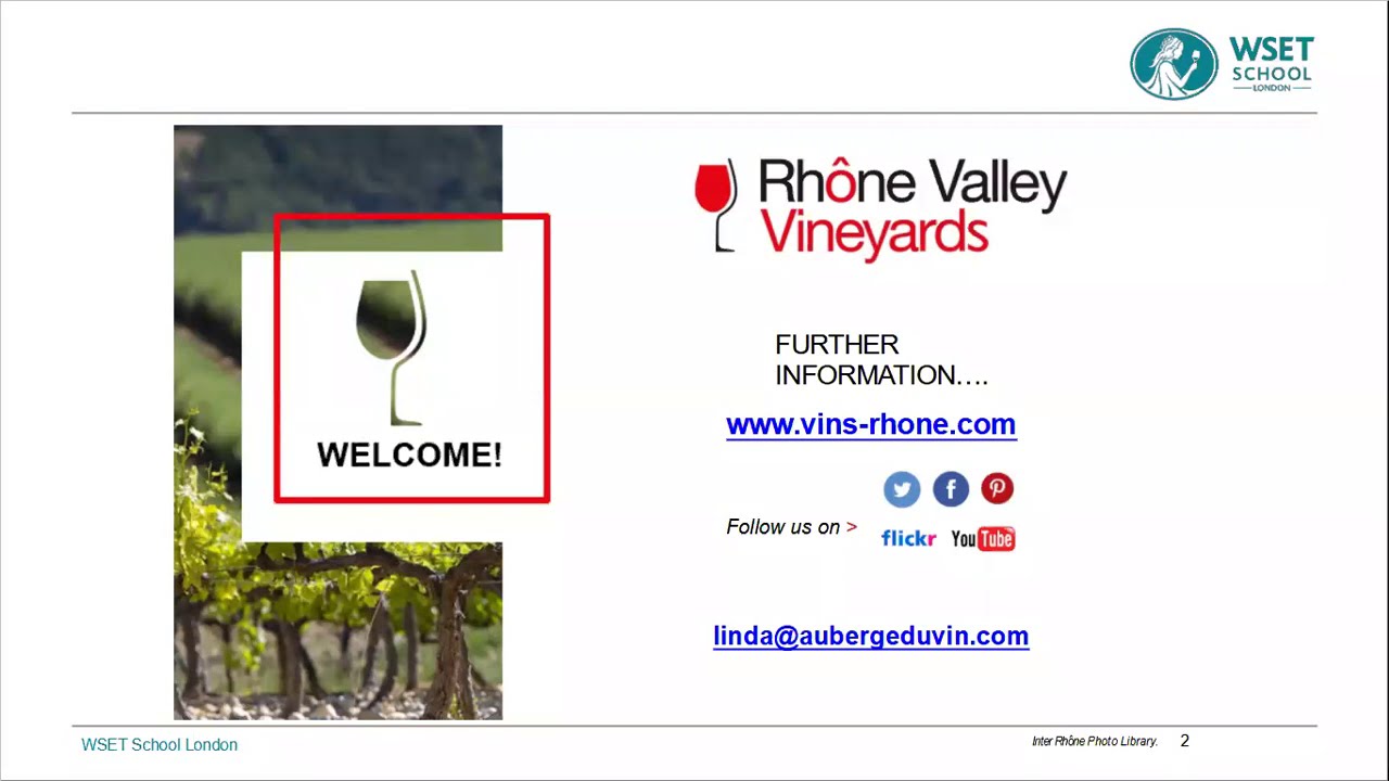 Discover the Rhône Valley with Linda Field DipWSET