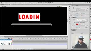 TUTORIAL MEMBUAT ANIMASI LOADING SEDERHANA di Adobe flash cs6