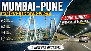India’s Biggest Infrastructure Mumbai-Pune Missing Link Twin Tunnel POV (Meta Glasses 🕶️)