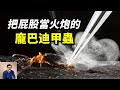 屁股竟能噴出100℃「生化炮彈」！龐巴迪甲蟲的真相，逆天的防御機製從何而來？#老肉雜談#肉識動物